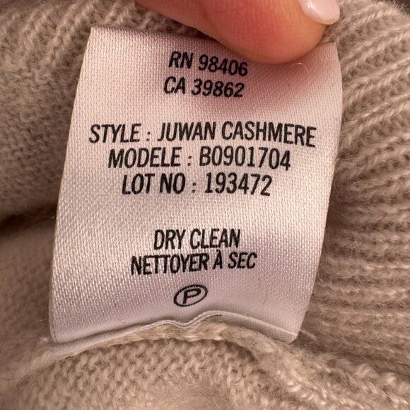 Theory Womens Soft Gray Cashmere Minimalist Dolman Sleeve U-Neck Sweater S/P - Picture 5 of 9